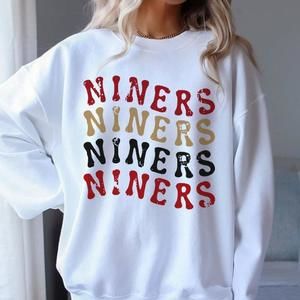 San Francisco 49Ers Niners Sweatshirt, Unisex Crewneck Sweater, Sport Sweater